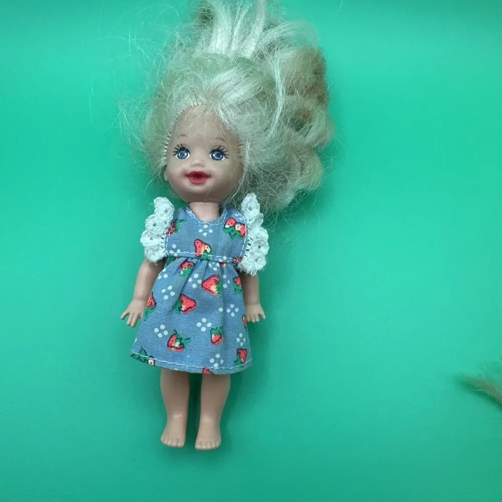 Lot Of 13 Pc McDonalds Mixed Dolls , Mattel Mermaid, Kelly,